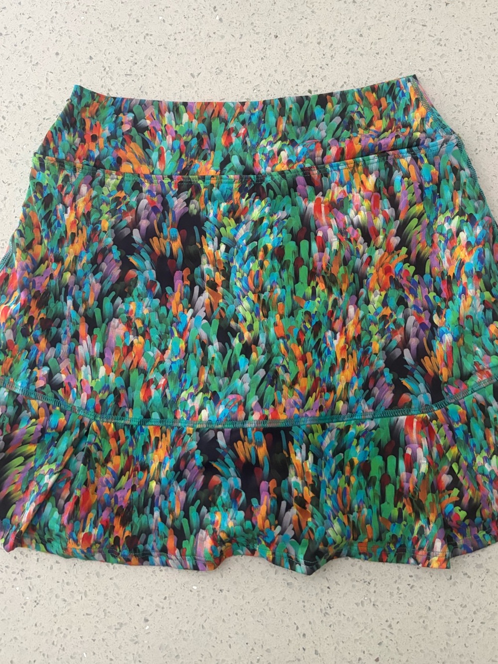 Dona Jo Rare Print Athletic Skort Size Small / Size 1 Activewear - Picture 5 of 8